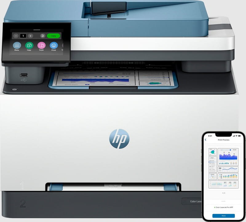 Многофункциональное устройство A4 цв. HP Color LaserJet Pro MFP 3303fdn (499M7A)