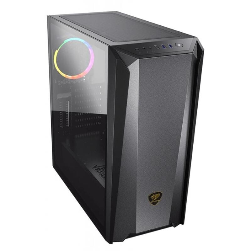 Корпус Cougar MX660 Iron RGB Dark Black без БЖ