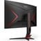 Фото - Монитор AOC 27" C27G2Z3/BK VA Black/Red Curved 280Hz | click.ua