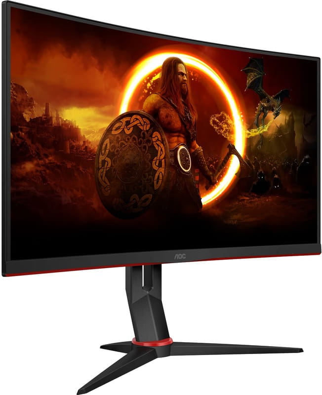 Монiтор AOC 27" C27G2Z3/BK VA Black/Red Curved 280Hz