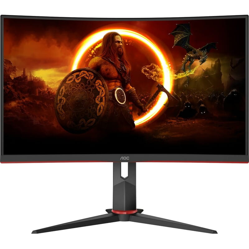 Монiтор AOC 27" C27G2Z3/BK VA Black/Red Curved 280Hz