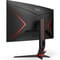 Фото - Монiтор AOC 27" C27G2Z3/BK VA Black/Red Curved 280Hz | click.ua