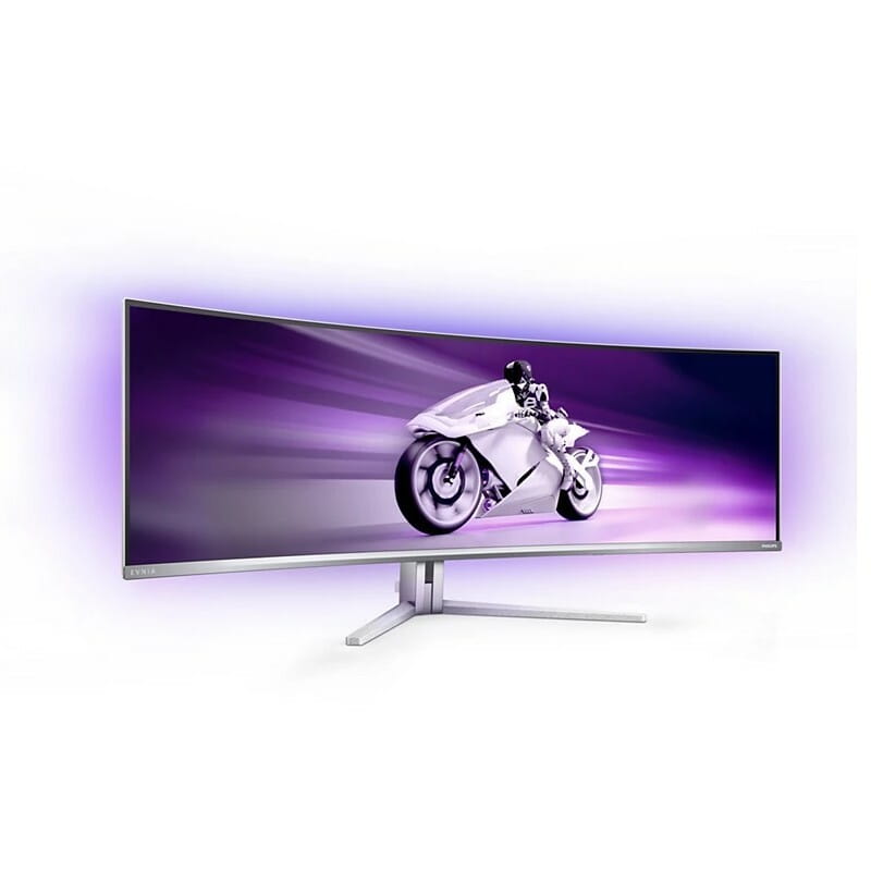 Монiтор Philips 49" 49M2C8900L/00 QD OLED White Curved 240Hz