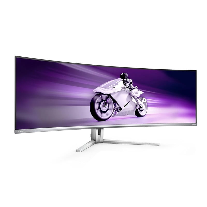 Монiтор Philips 49" 49M2C8900L/00 QD OLED White Curved 240Hz