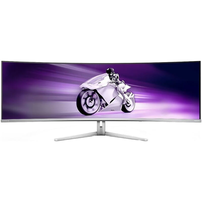 Монiтор Philips 49" 49M2C8900L/00 QD OLED White Curved 240Hz