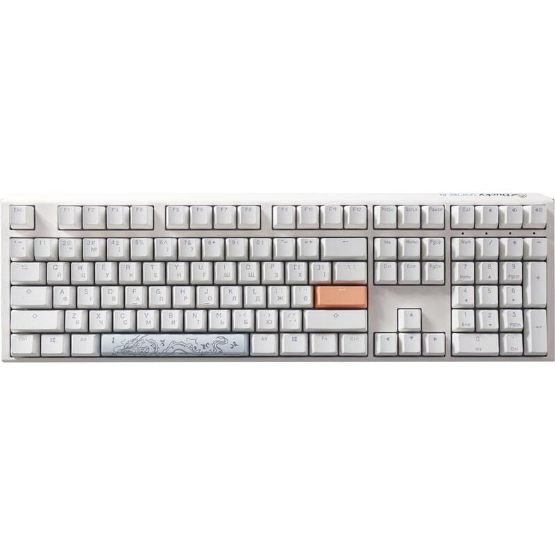 Клавиатура Ducky One 3 Cherry MX Speed Silver RGB UA USB White (DKON2108ST-PUAPXPWWWSC1)