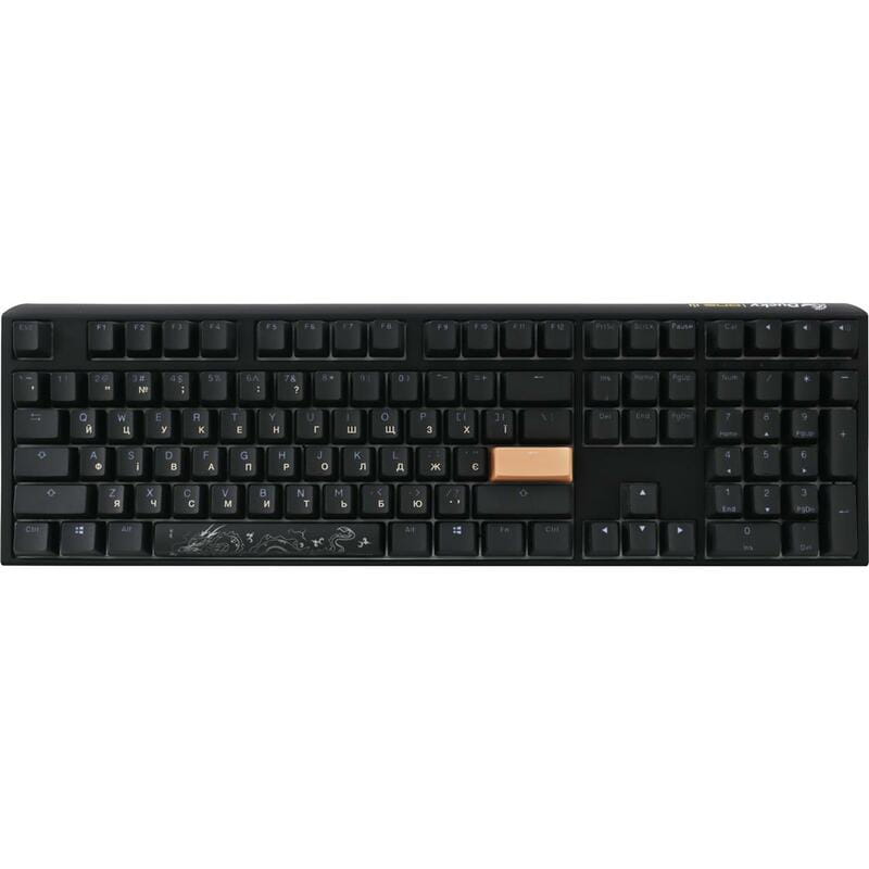 Клавіатура Ducky One 3 Cherry MX Speed Silver RGB UA USB Black (DKON2108ST-PUAPXCLAWSC1)