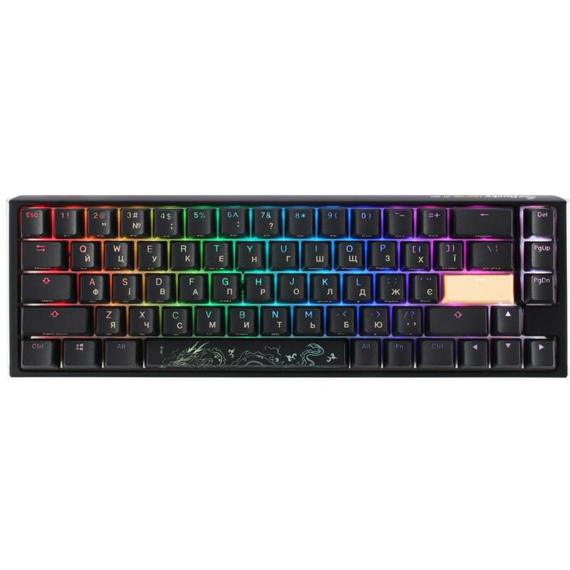 Клавиатура Ducky One 3 SF Cherry MX Brown RGB UA USB Black (DKON2167ST-BUAPXCLAWSC1)