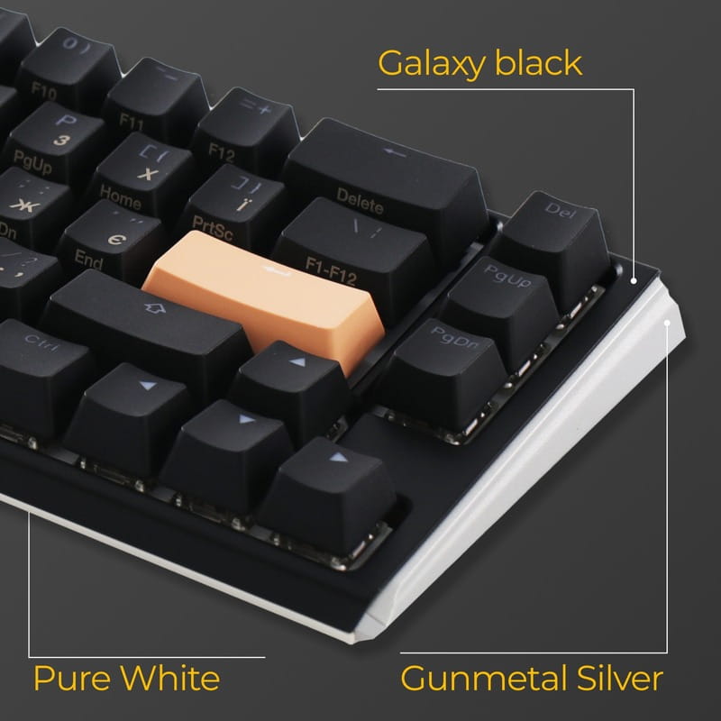 Клавиатура Ducky One 3 SF Cherry MX Brown RGB UA USB Black (DKON2167ST-BUAPXCLAWSC1)