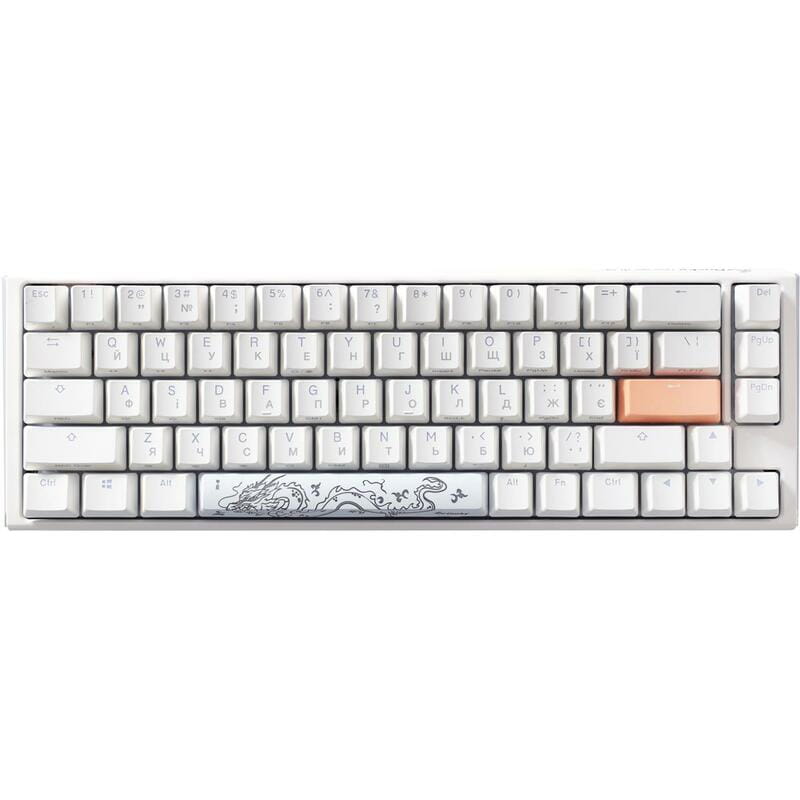 Клавиатура Ducky One 3 SF Cherry MX Red RGB UA USB White (DKON2167ST-RUAPXPWWWSC1)