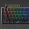 Фото - Клавіатура Ducky One 3 Mini Cherry MX Red RGB UA USB Black (DKON2161ST-RUAPXCLAWSC1) | click.ua