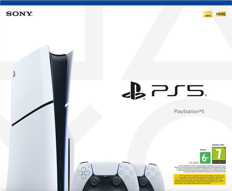 Игровая приставка Sony PlayStation 5 Slim Blu-ray (1000042053)