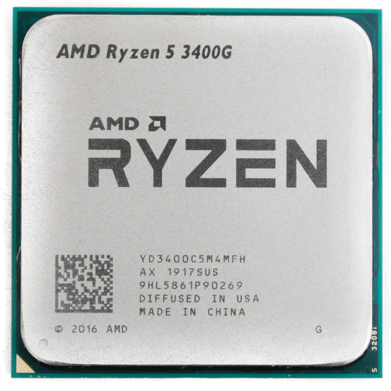 Процессор AMD Ryzen 5 3400G (3.7GHz 4MB 65W AM4) Tray (YD3400C5M4MFH)