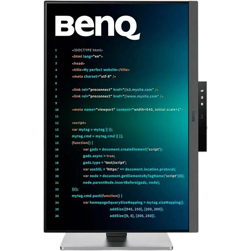 Монитор BenQ 24.1" RD240Q (9H.LLXLA.TBE) IPS Dark Gray