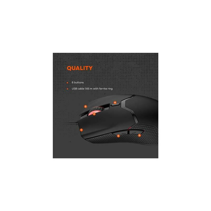 Мышь Canyon Carver GM-116 Black (CND-SGM116)