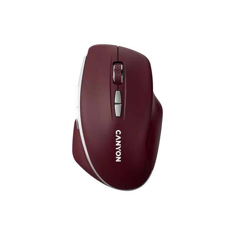 Мышь беспроводная Canyon MW-21 Burgundy Red (CNS-CMSW21BR)