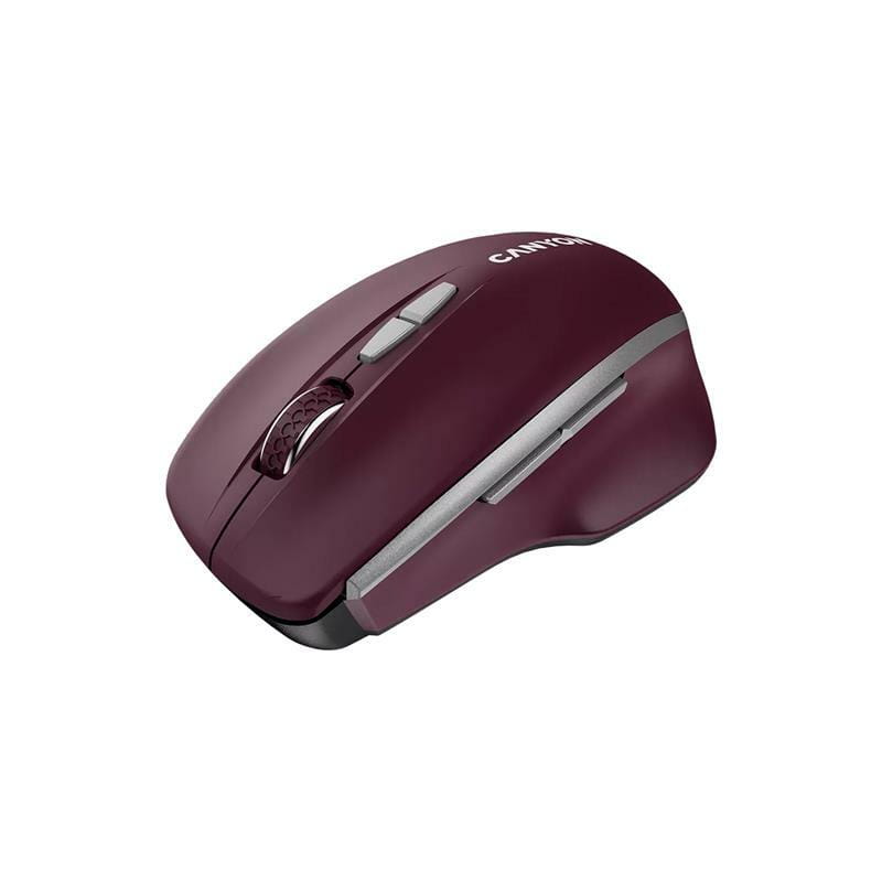 Мышь беспроводная Canyon MW-21 Burgundy Red (CNS-CMSW21BR)