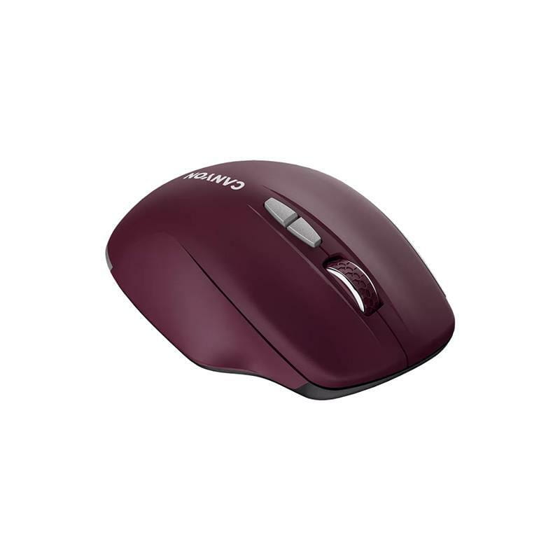 Мышь беспроводная Canyon MW-21 Burgundy Red (CNS-CMSW21BR)