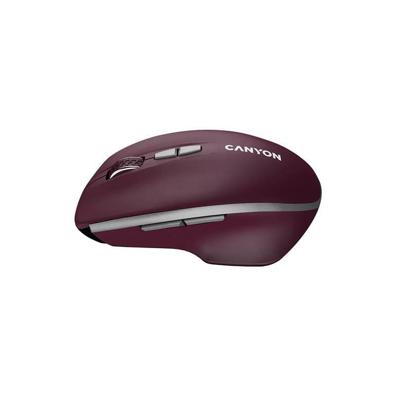 Мышь беспроводная Canyon MW-21 Burgundy Red (CNS-CMSW21BR)