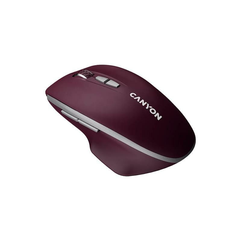 Мышь беспроводная Canyon MW-21 Burgundy Red (CNS-CMSW21BR)