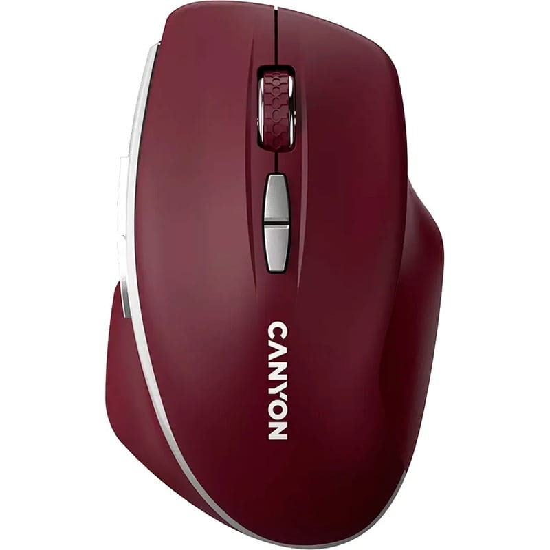 Мышь беспроводная Canyon MW-21 Burgundy Red (CNS-CMSW21BR)