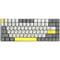 Фото - Клавиатура беспроводная Epomaker EP84 Plus 75% Wisteria Linear Switch Hot-Swap (2.4G/BT/USB) RGB UA White (EP84-W-WL) | click.ua