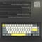 Фото - Клавиатура беспроводная Epomaker EK68 65% Flamingo Switch Hot-Swap (2.4G/BT/USB) RGB UA Black (EK68-B-F) | click.ua