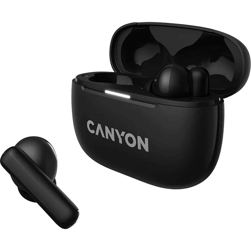 Bluetooth-гарнітура Canyon OnGo TWS-10 ANC ENC Black (CNS-TWS10B)