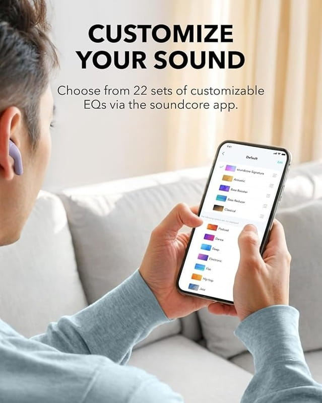 Bluetooth-гарнитура Anker SoundCore K20i Purple (A3994GQ1)