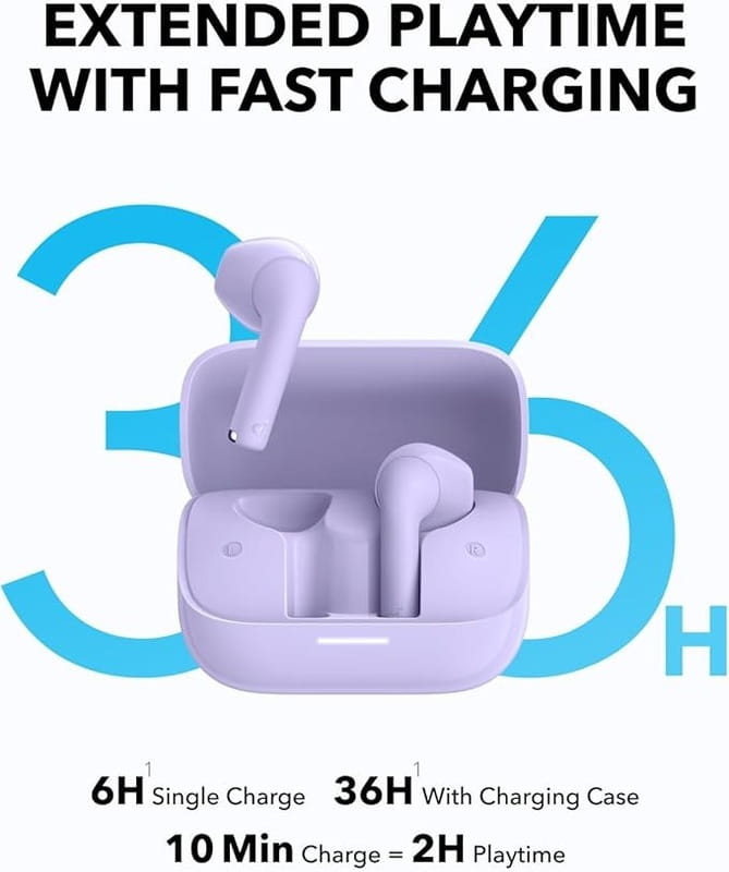 Bluetooth-гарнитура Anker SoundCore K20i Purple (A3994GQ1)