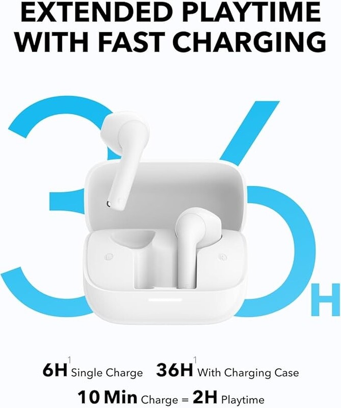 Bluetooth-гарнитура Anker SoundCore K20i White (A3994G21)