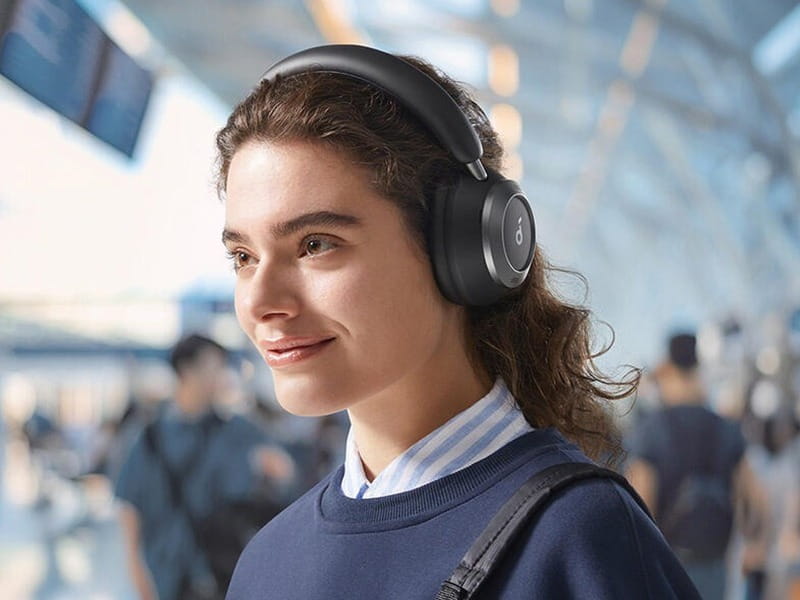 Bluetooth-гарнітура Anker SoundCore Space One Pro Black (A3062G11)