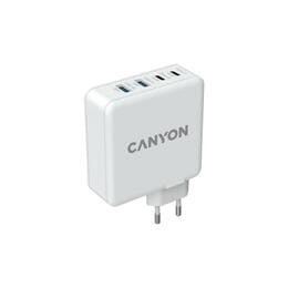 Купить Сетевое зарядное устройство Canyon H-100 (4USB) GaN PD 100W QC3.0 White (CND-CHA100W01) Сетевое зарядное устройство Canyon H-100 (4USB) GaN PD 100W QC3.0 White (CND-CHA100W01)