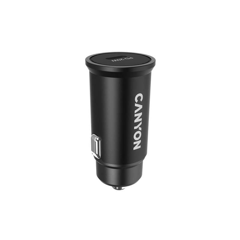 Автомобильний зарядний пристрій Canyon C-20 (1USB-Cх3.1 А) 20W Black (CNS-CCA20B)