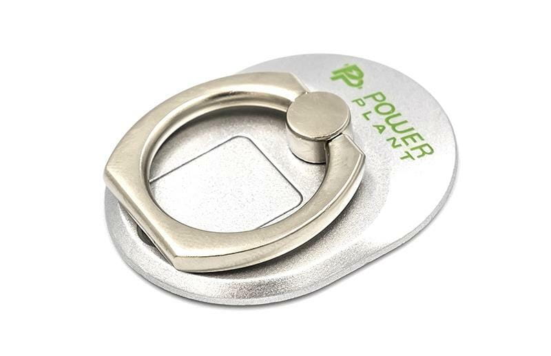 Кольцо держатель для смартфонов PowerPlant Silver (CA910304)