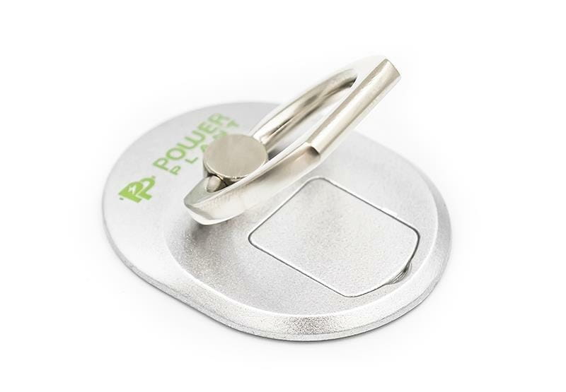 Кольцо держатель для смартфонов PowerPlant Silver (CA910304)