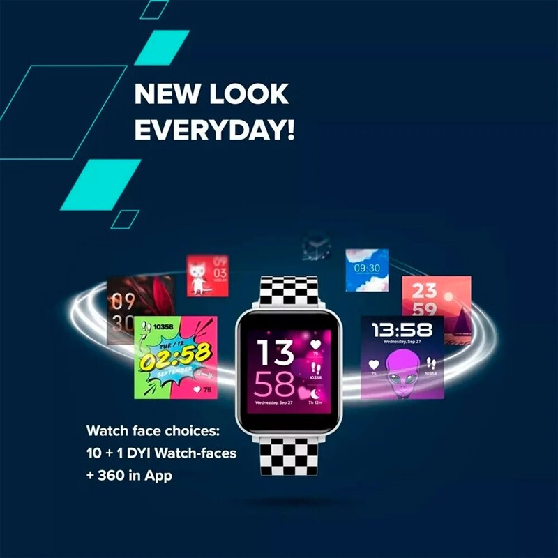 Детские смарт-часы Canyon Joyce KW-43 Dual BT Music White (CNE-KW43WB)