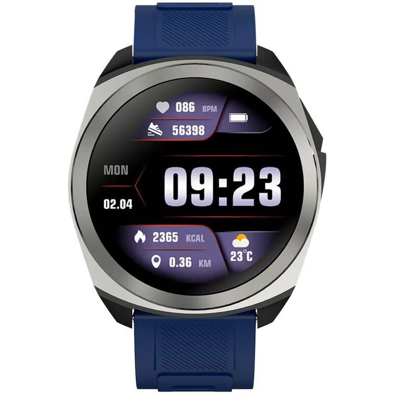 Смарт-часы Canyon Maveric SW-83 GPS Silver Blue (CNS-SW83SS)