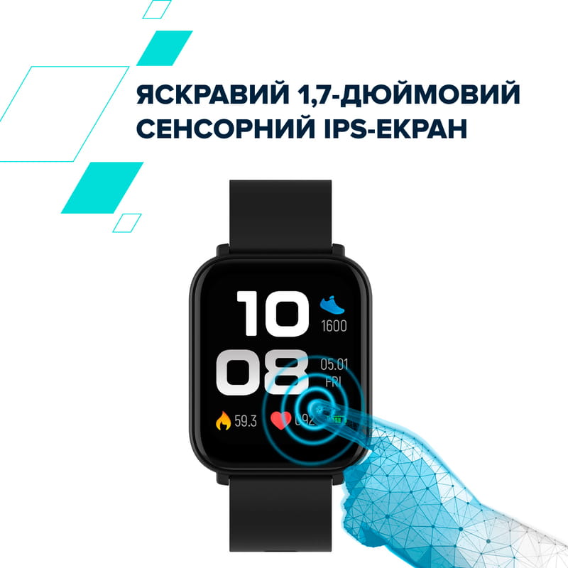 Смарт-часы Canyon Easy SW-54 Green (CNS-SW54BG)