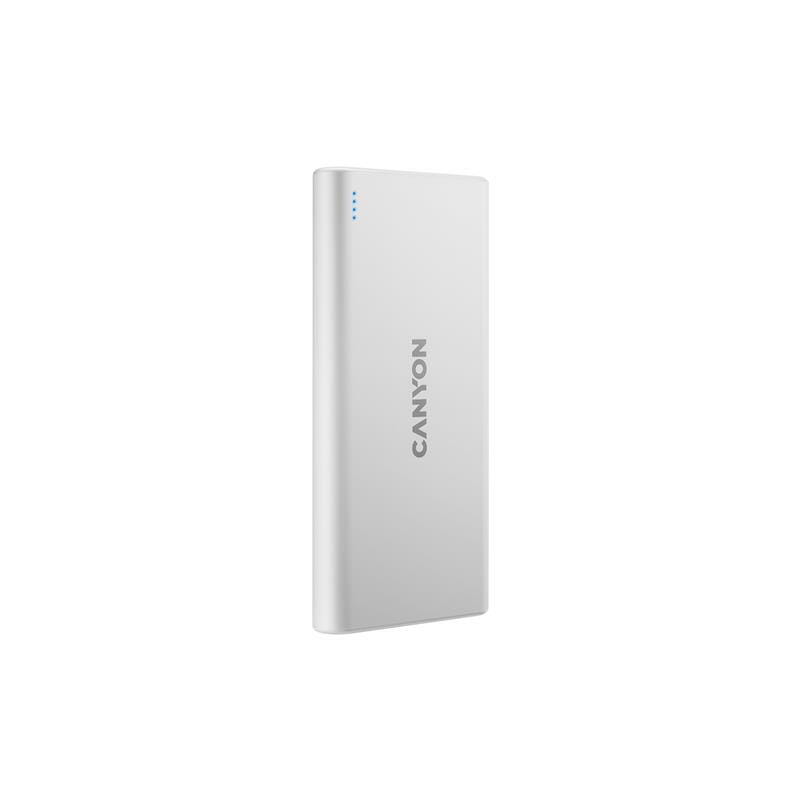 Універсальна мобільна батарея Canyon PB-108 10000mAh White (CNE-CPB1008W)