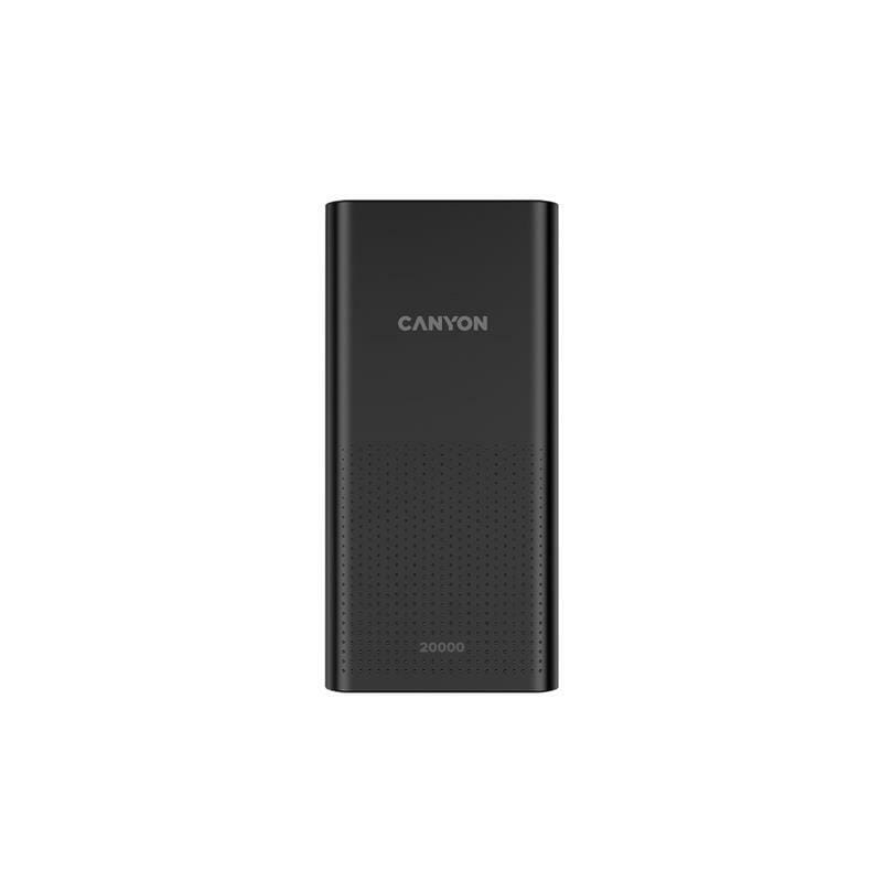 Универсальная мобильная батарея Canyon PB-2001 20000mAh Black (CNE-CPB2001B)