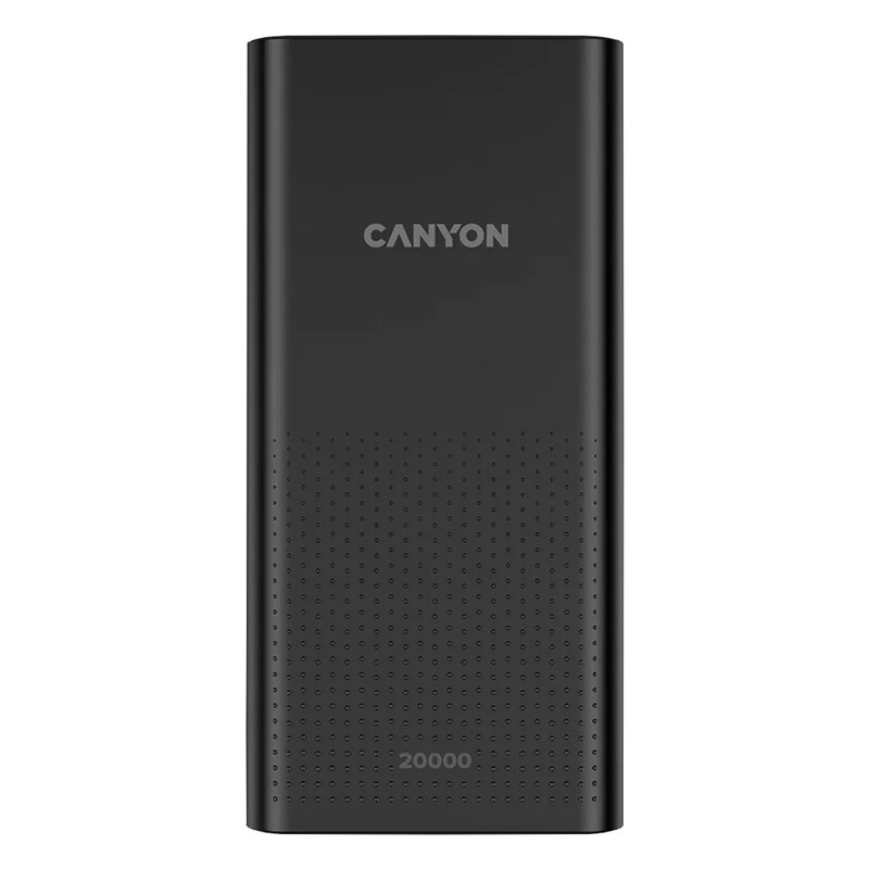 Универсальная мобильная батарея Canyon PB-2001 20000mAh Black (CNE-CPB2001B)