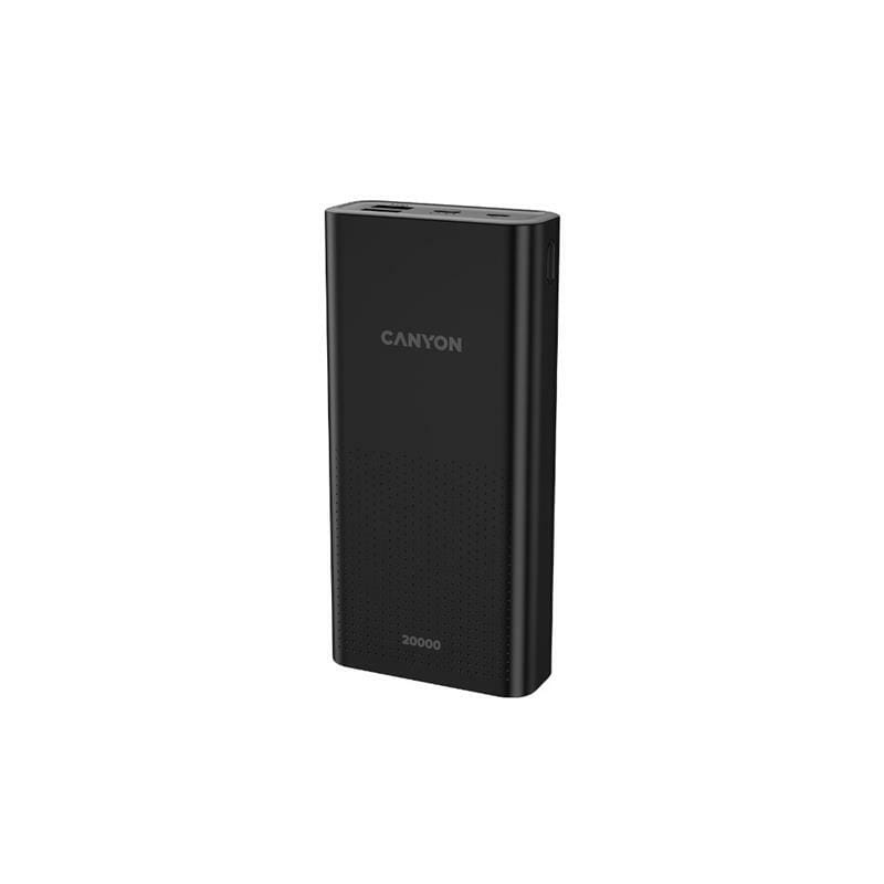 Универсальная мобильная батарея Canyon PB-2001 20000mAh Black (CNE-CPB2001B)