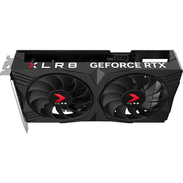 Видеокарта GF RTX 4060 8GB GDDR6 XLR8 Gaming Verto OC Dual Fan DLSS 3 PNY (VCG40608DFXPB1-O)