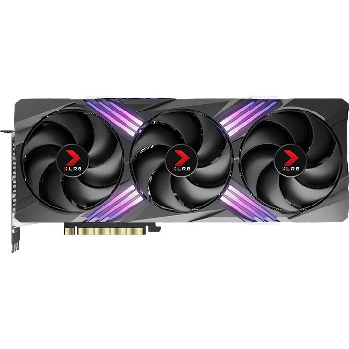 Видеокарта GF RTX 4070 Ti Super 16GB GDDR6X XLR8 Gaming Verto Epic-X RGB OC Triple Fan DLSS 3 PNY (VCG4070TS16TFXXPB1-O)