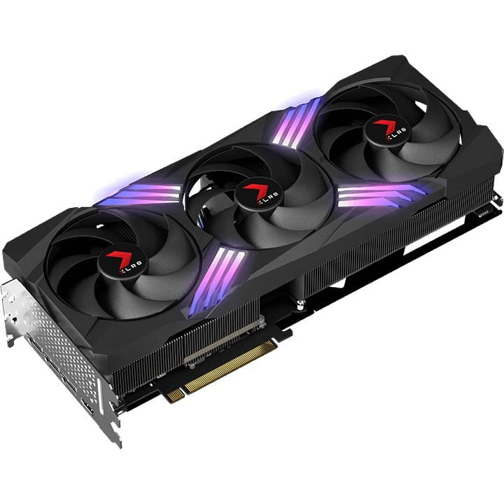 Видеокарта GF RTX 4070 Ti Super 16GB GDDR6X XLR8 Gaming Verto Epic-X RGB OC Triple Fan DLSS 3 PNY (VCG4070TS16TFXXPB1-O)