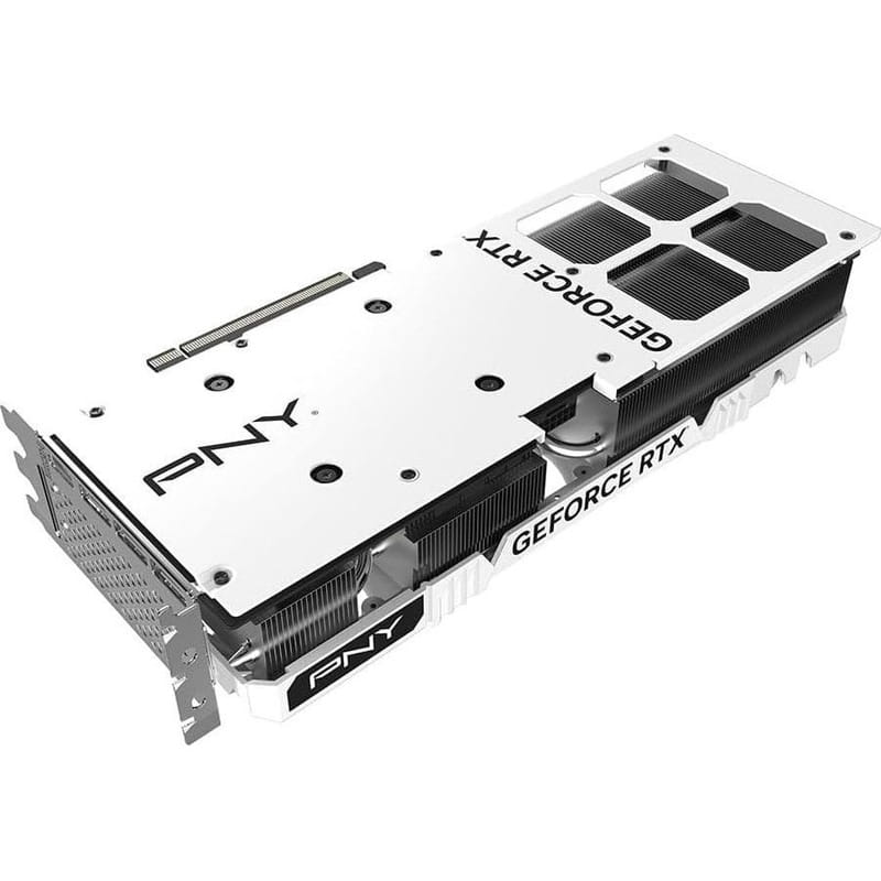 Видеокарта GF RTX 4070 Ti Super 16GB GDDR6X Verto OC Triple Fan DLSS 3 White PNY (VCG4070TS16TFWXPB1-O)