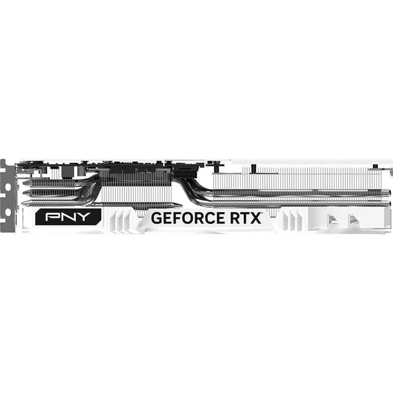 Видеокарта GF RTX 4070 Ti Super 16GB GDDR6X Verto OC Triple Fan DLSS 3 White PNY (VCG4070TS16TFWXPB1-O)