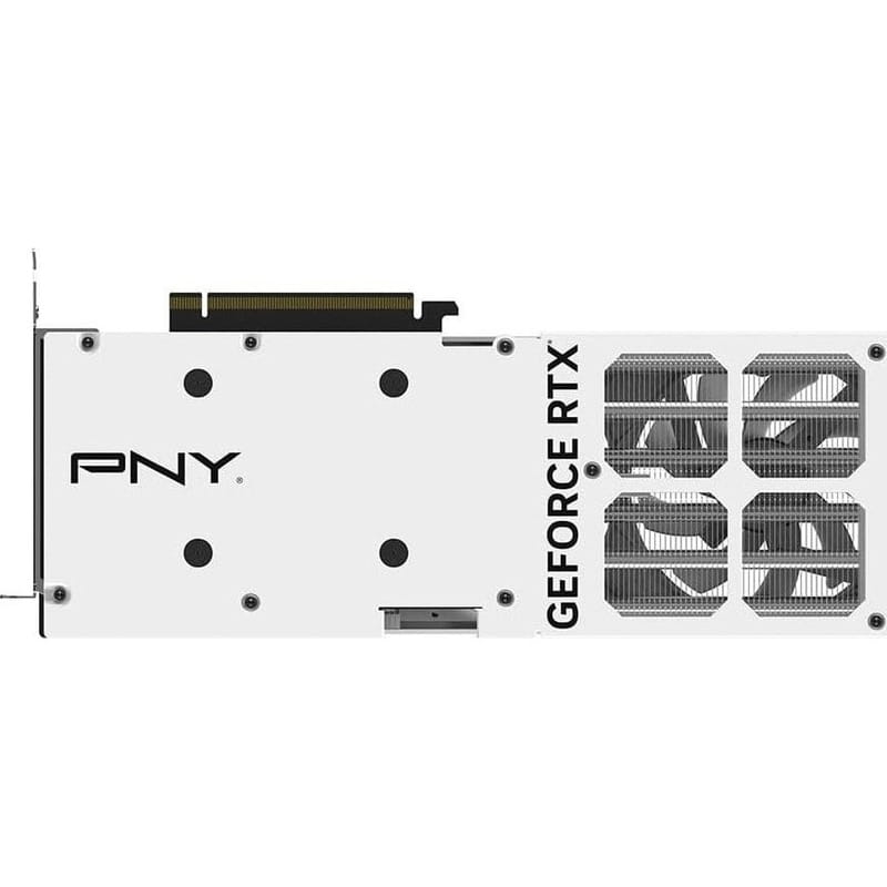 Відеокарта GF RTX 4070 Ti Super 16GB GDDR6X Verto OC Triple Fan DLSS 3 White PNY (VCG4070TS16TFWXPB1-O)