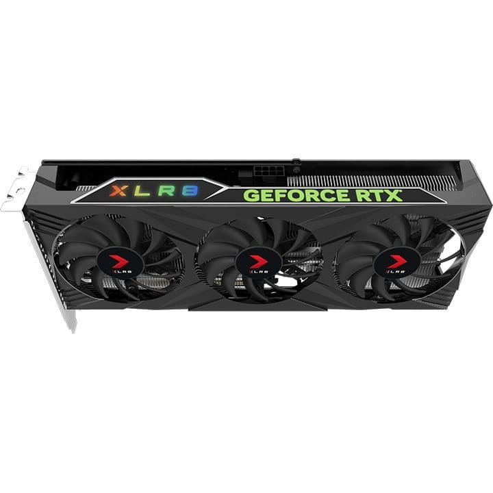 Відеокарта GF RTX 4060 8GB GDDR6 XLR8 Gaming Verto Epic-X RGB Triple Fan DLSS 3 PNY (VCG40608TFXXPB1)